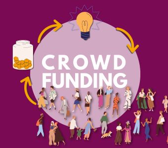 WS Crowdfunding, Illustration der Finanzierung einer Idee, BerufsWege für Frauen und Social Business Women e.V